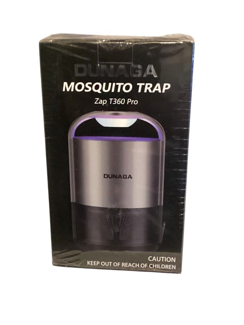 Dunaga Zap T360 Pro 5W Power Black Mosquito Trap New In Sealed Box